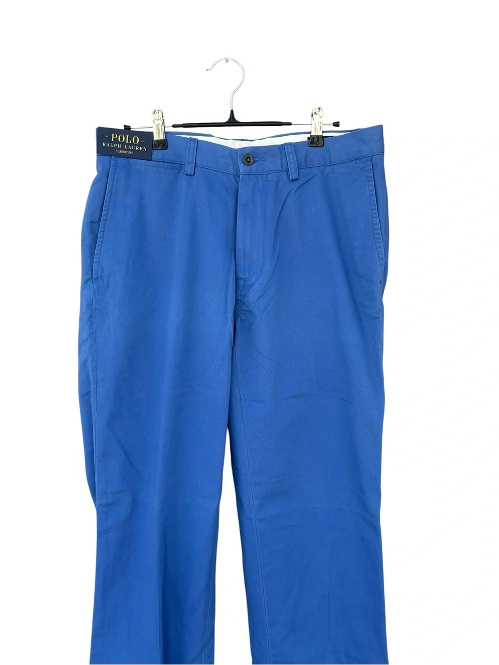 NWT Polo Ralph Lauren Classic Fit Blue Men’s Chino Pants - Size 32x32 - Straight - Picture 6 of 12